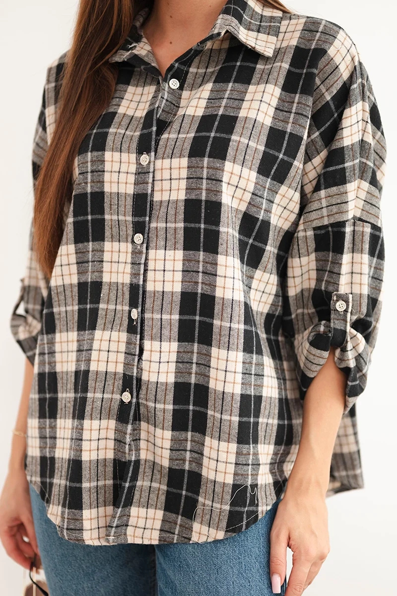 Naiste ruuduline oversized-särk - Image 16