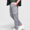 Ombre Clothing meeste cargopüksid elastse vöökohaga - Thumbnail Image 20