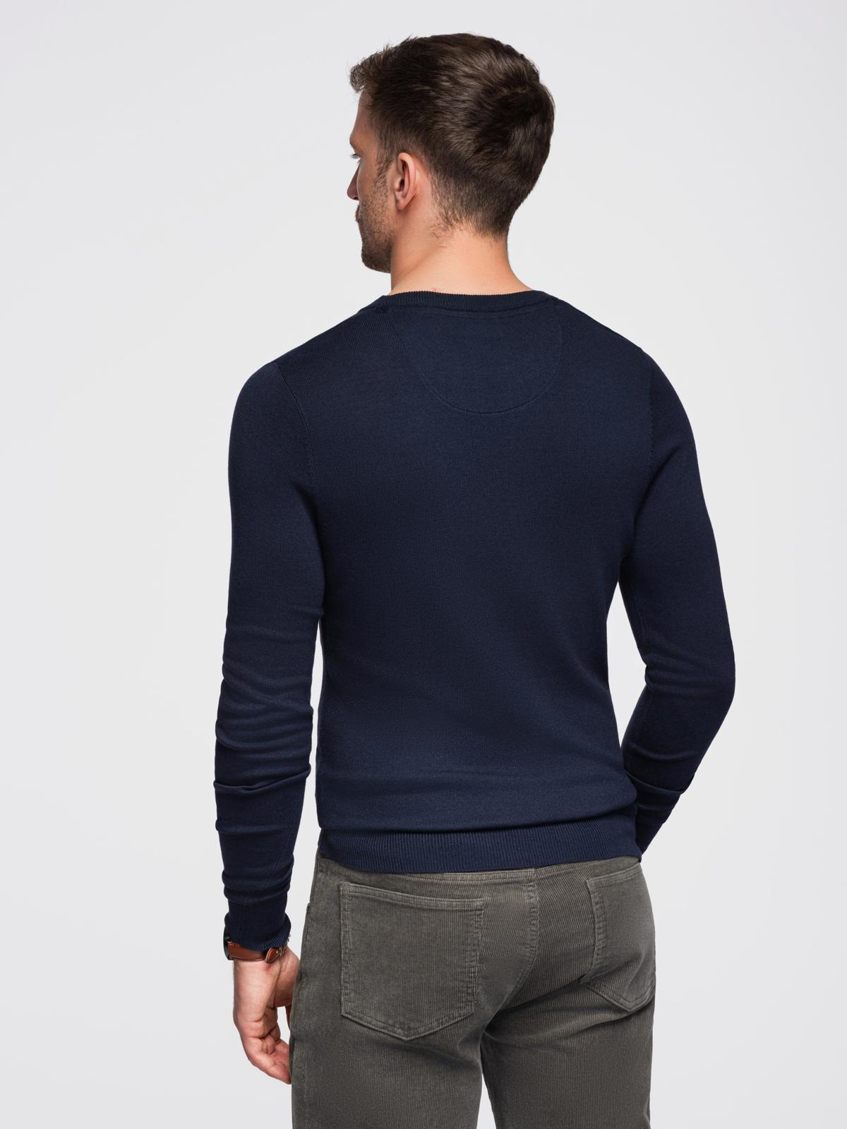 Ombre Clothing klassikaline ümara kaelusega meeste kampsun - Image 18