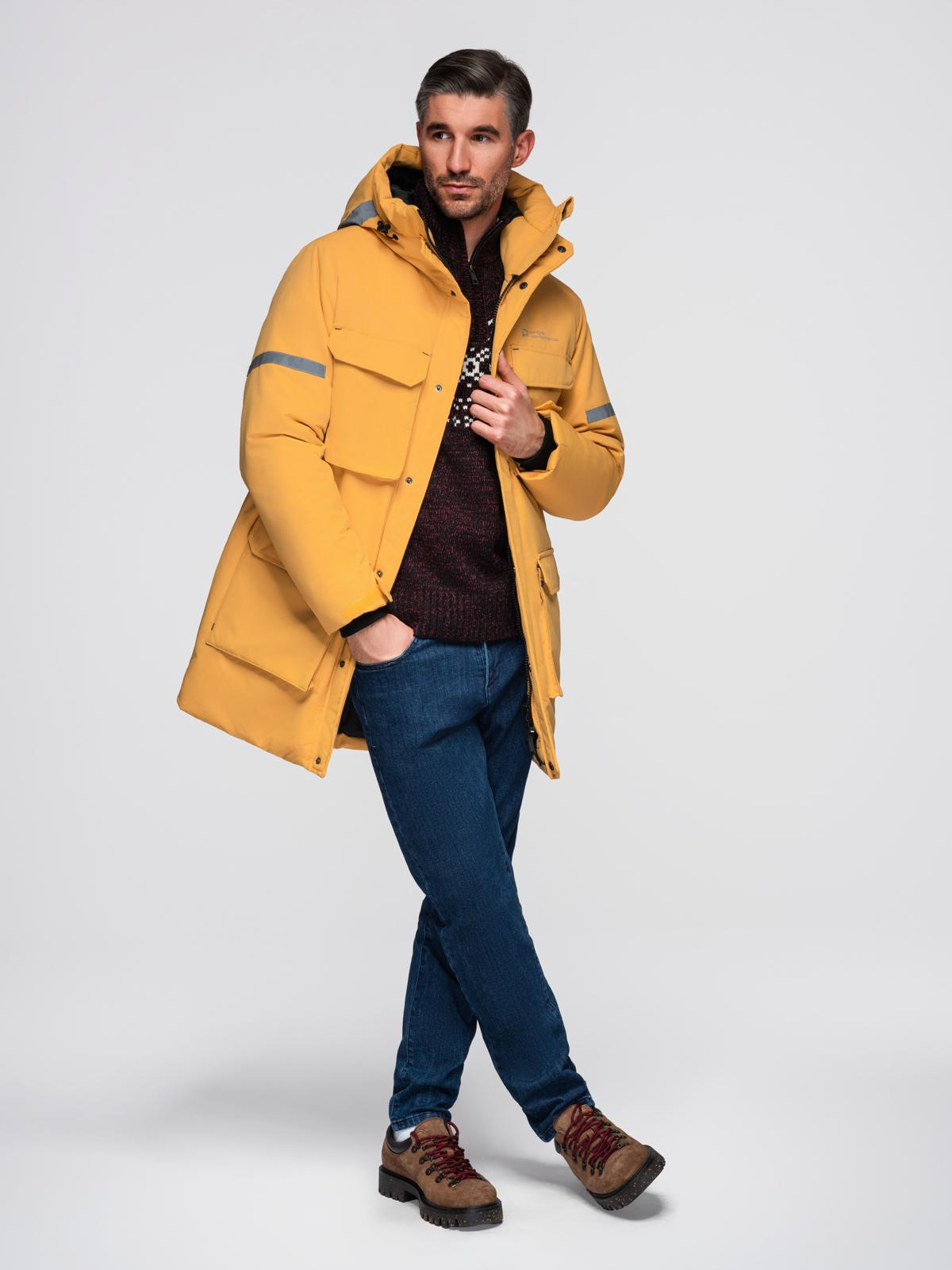 Ombre Clothing meeste kapuutsiga talvejope - Image 76