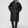 Ombre Clothing meeste pikk tepitud talvejope kapuutsiga - Thumbnail Image 4