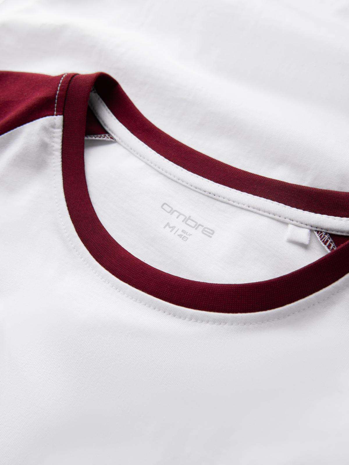 Meeste pikkade raglaanvarrukatega T-särk Ombre Clothing - Image 14