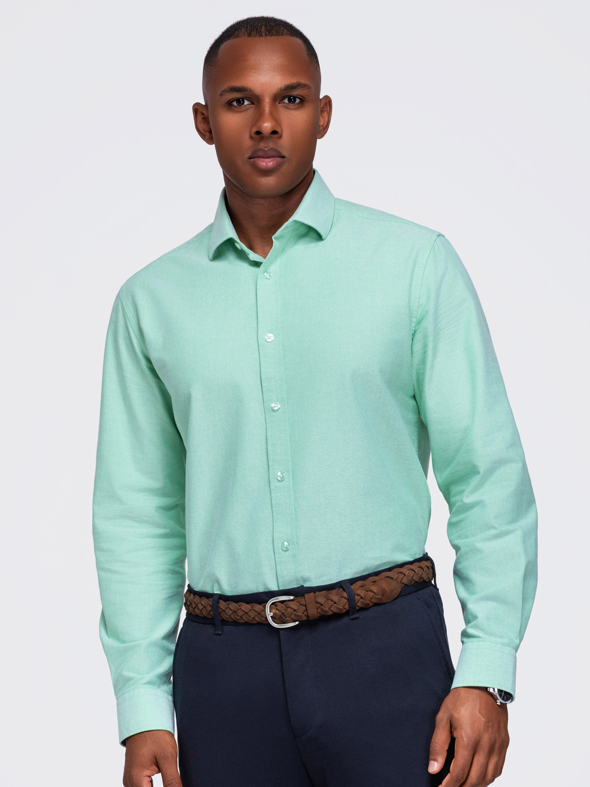 Ombre Clothing meeste pikkade käistega triiksärk - Image 21
