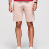 Ombre Clothing meeste kootud lühikesed püksid nööri ja taskutega - Thumbnail Image 25