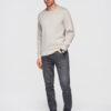 Meeste puuvillane dressipluus ümara kaelusega Ombre Clothing - Thumbnail Image 3