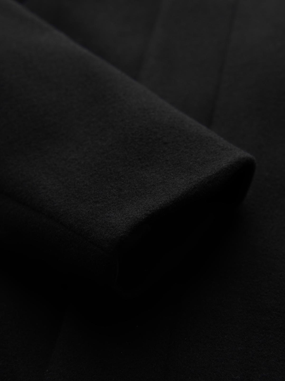 Ombre Clothing meeste poolpikk mantel püstkrae ja nööpidega - Image 16