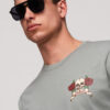Ombre Clothing meeste trükisega T-särk - Thumbnail Image 3