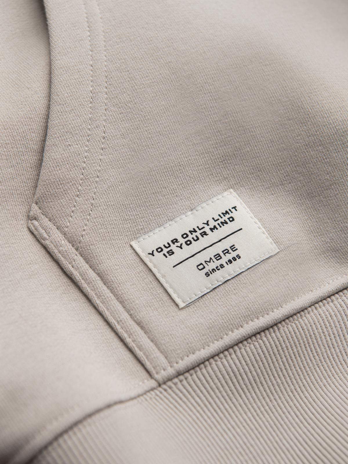 Ombre Clothing meeste kapuutsiga dressipluus kängurutaskuga - Image 7