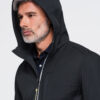 Meeste softshell-jakk Ombre kapuutsiga - Thumbnail Image 3