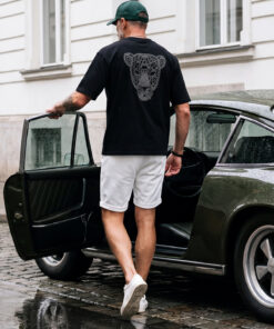 Meeste T-särk Ombre Eximio pantri aplikatsiooniga