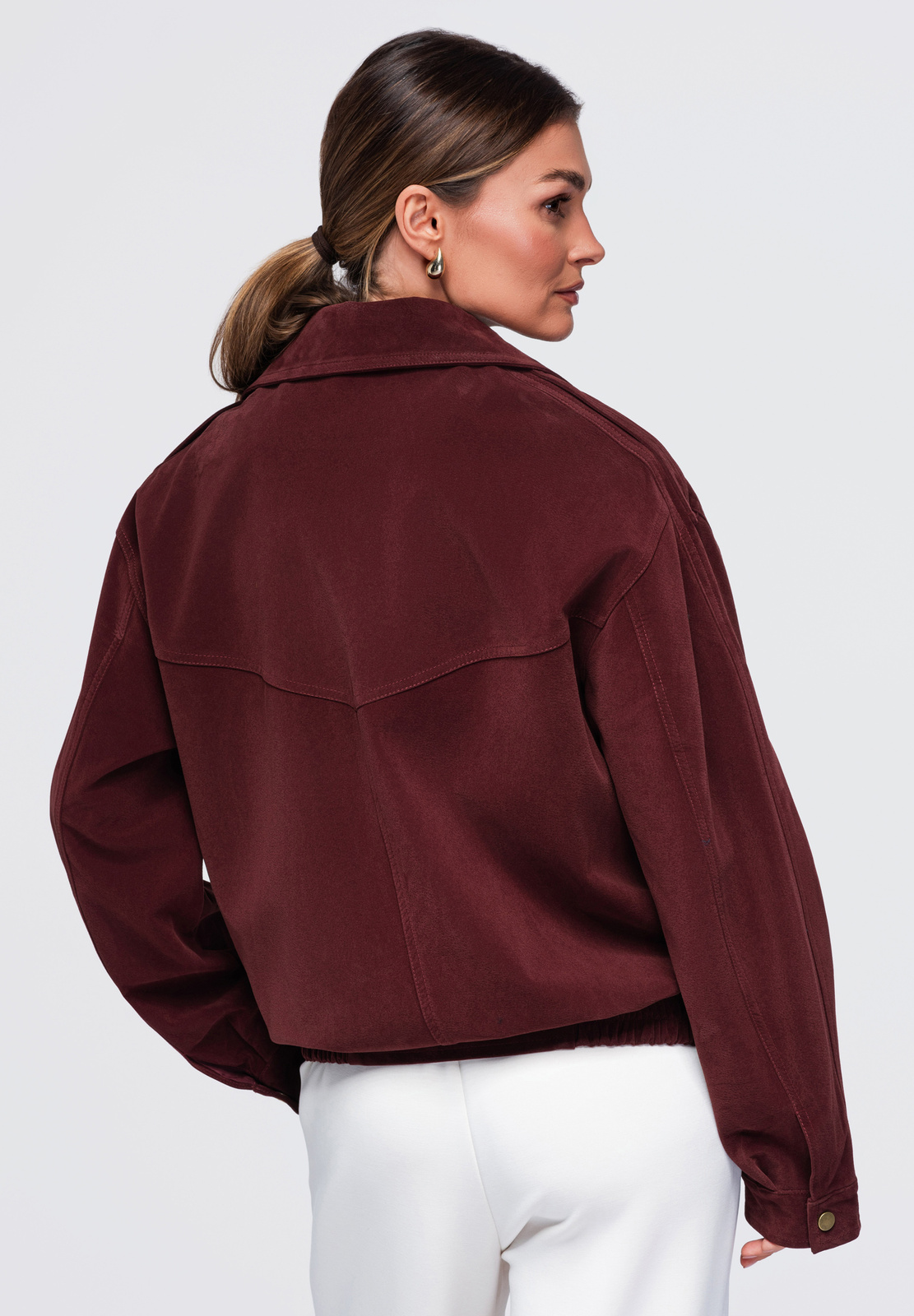 Lühike vaba lõikega naiste jakk Ombre Clothing - Image 10