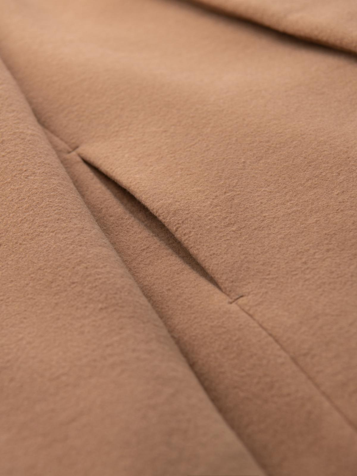 Ombre Clothing meeste poolpikk mantel püstkrae ja nööpidega - Image 37