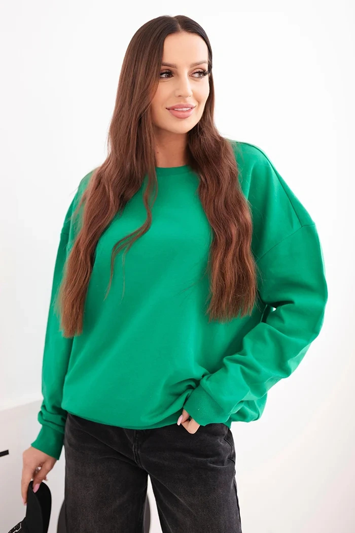 Kesi naiste puuvillane oversized dressipluus - Image 115