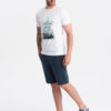 Meeste puuvillased dressilühikesed püksid Ombre Clothing - Thumbnail Image 3