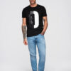 Ombre Clothing meeste trükisega puuvillane T-särk - Thumbnail Image 13