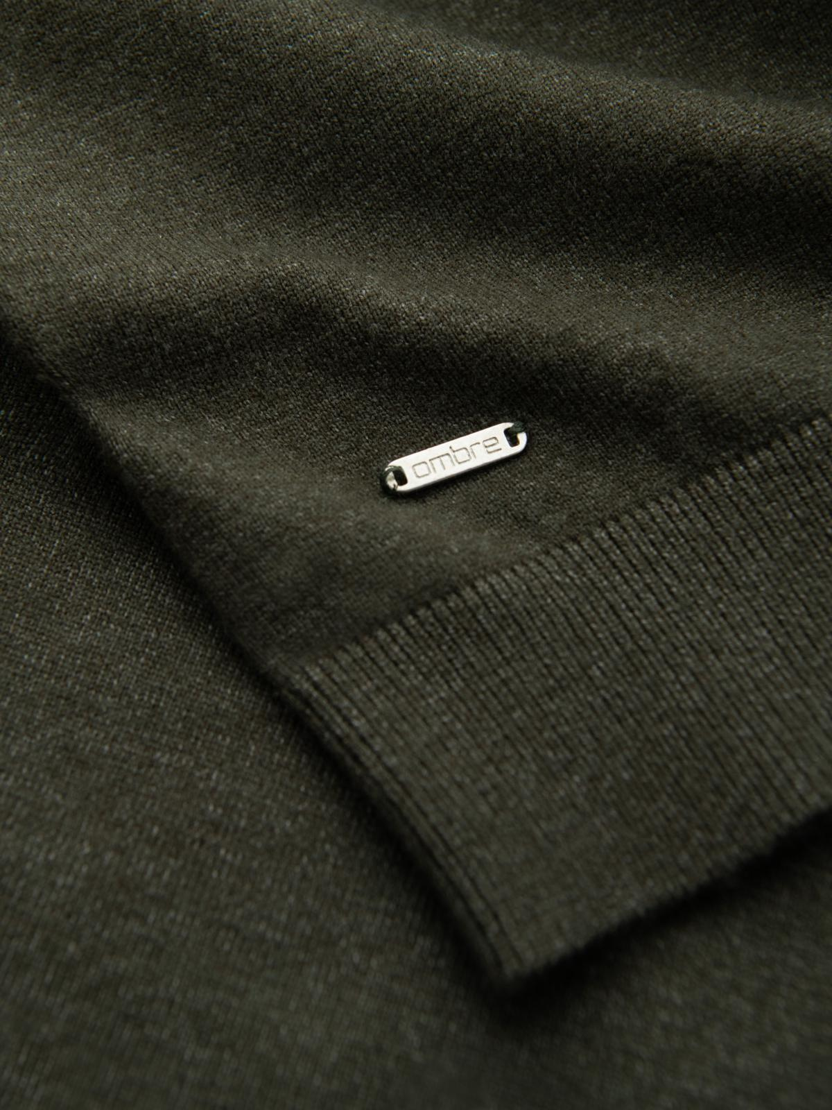 Ombre Clothing meeste puuvillane rullkaelusega kampsun - Image 22
