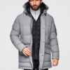 Meeste tepitud kapuutsiga jope Ombre Clothing - Thumbnail Image 12