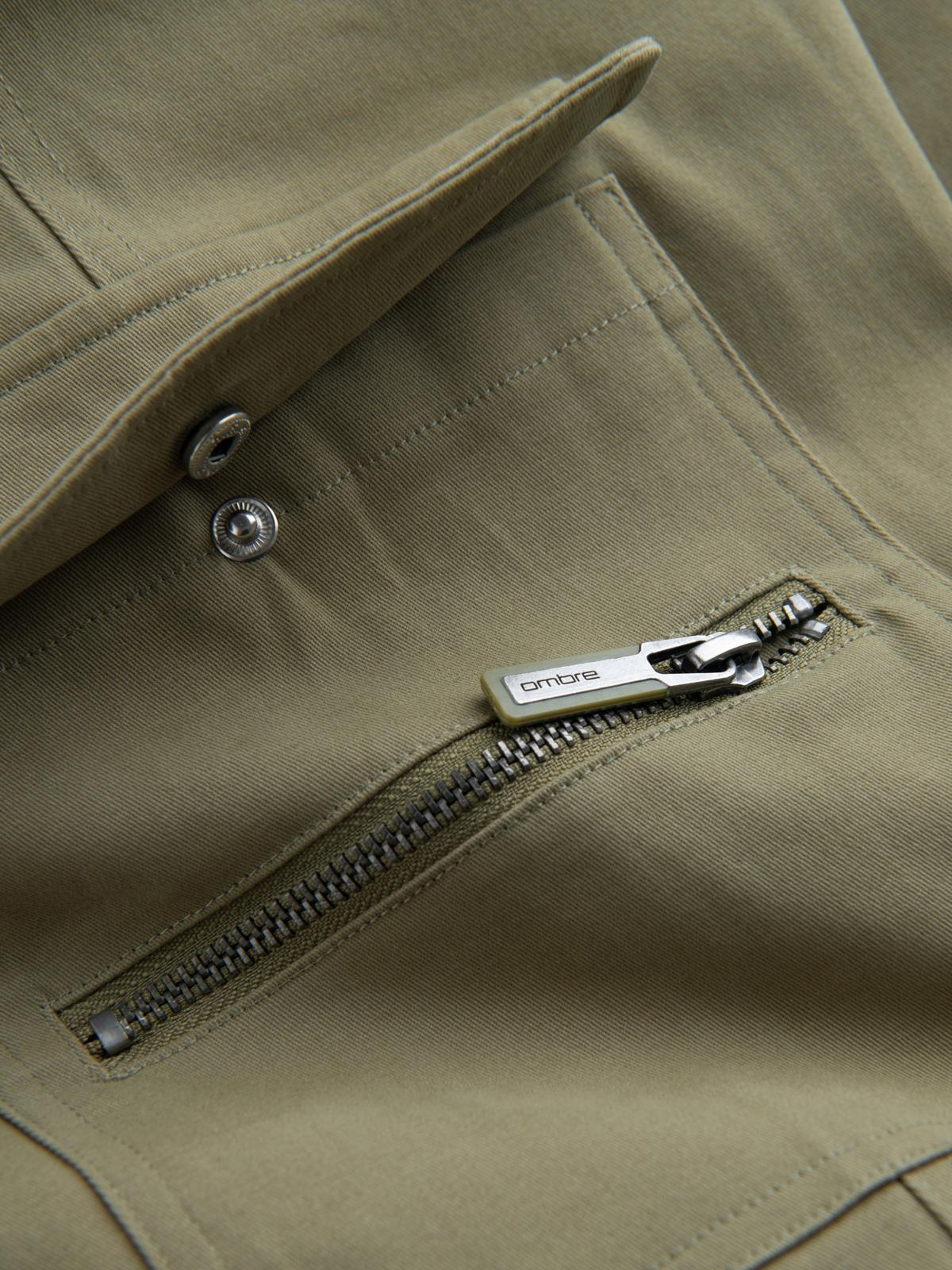 Ombre Clothing meeste cargopüksid lukuga taskutega - Image 18