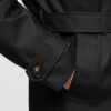 Elegantne kaherealine meeste SLIM FIT trenšmantel vööga - beež V1 OM-COLC-0146 - Thumbnail Image 19