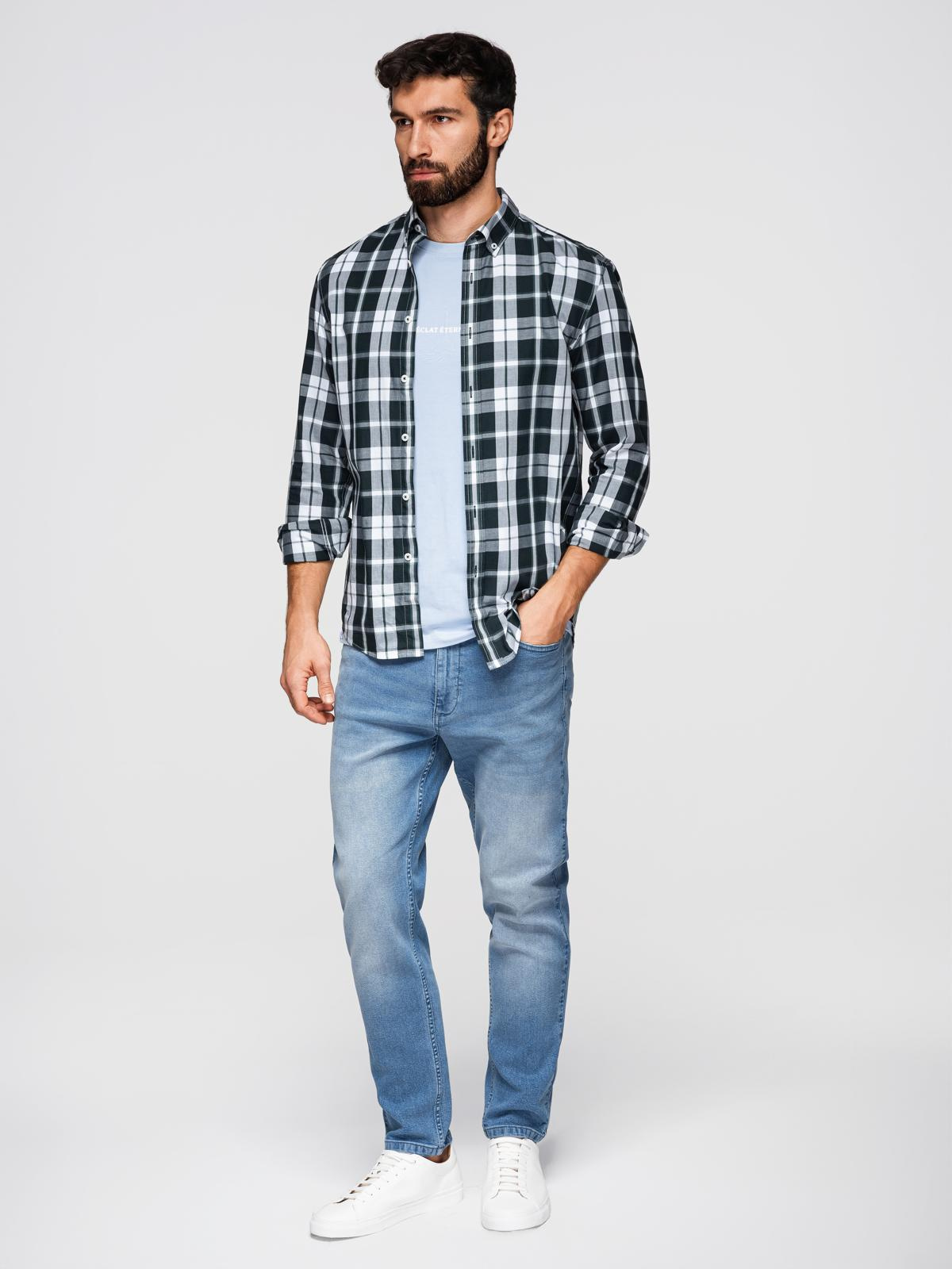 Ombre Clothing meeste teksapüksid puuvillast - Image 2