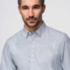 Meeste pikkade käistega triiksärk Ombre Clothing - Thumbnail Image 11
