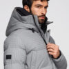 Meeste tepitud kapuutsiga jope Ombre Clothing - Thumbnail Image 11