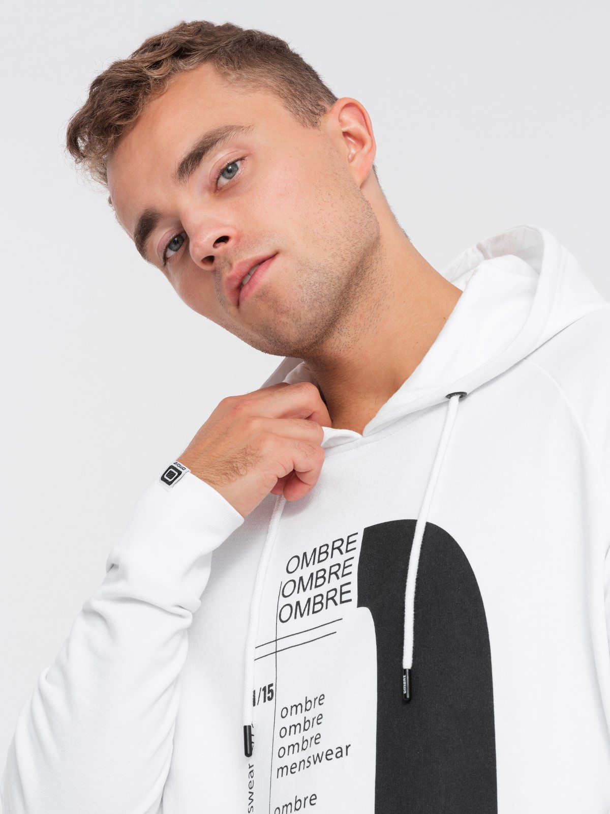 Meeste kapuutsiga dressipluus Ombre Clothing - Image 2