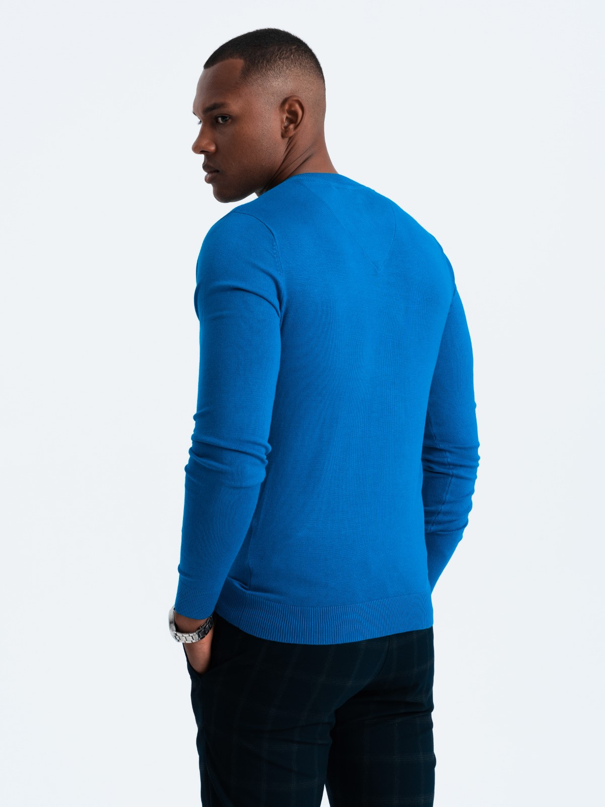 Ombre Clothing meeste V-kaelusega kampsun - Image 35