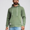 Ombre Clothing meeste kapuutsiga dressipluus kängurutaskuga - Thumbnail Image 20