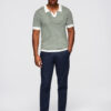 Ombre Clothing meeste kootud triibuline polosärk - Thumbnail Image 14