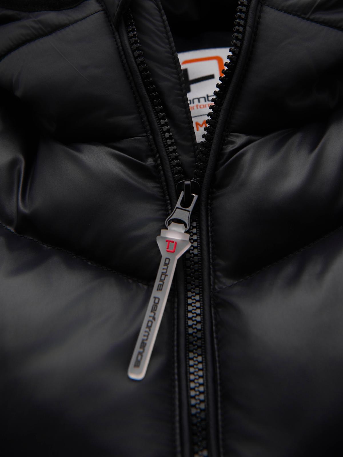 Meeste kapuutsiga tepitud pikem jope Ombre Clothing - Image 33
