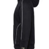 Meeste kapuutsiga dressipluus kontrastsete kantidega Ombre Clothing - Thumbnail Image 2