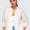 Ombre Clothing naiste nööpkinnisega kootud kampsun - Thumbnail Image 5