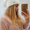 Naiste kootud talvemüts tutiga Kesi - Thumbnail Image 4