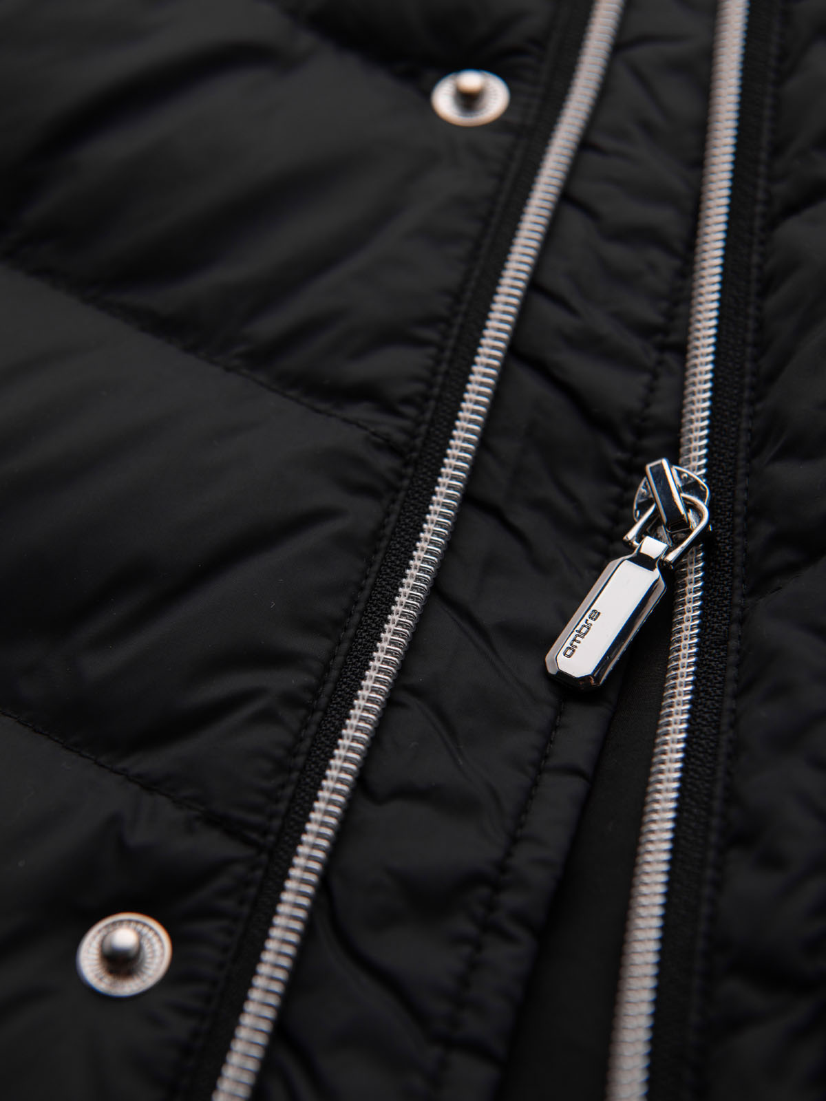 Meeste tepitud kapuutsiga pikem jope Ombre Clothing - Image 7