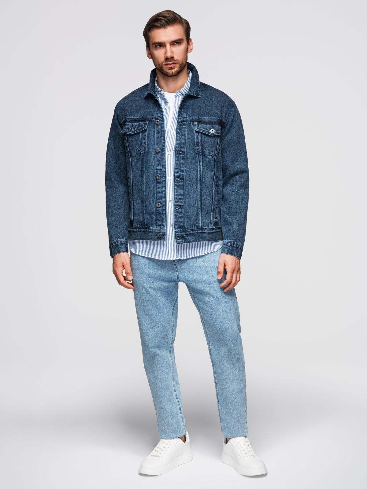 Meeste vabaaja teksajakk Ombre Clothing - Image 13