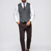 Meeste ülikonnavest nööpidega Ombre Clothing - Thumbnail Image 22