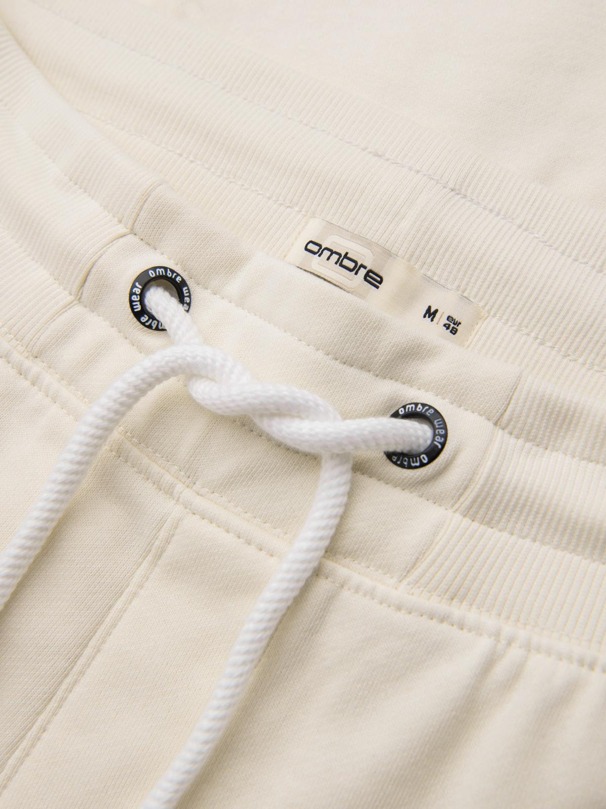 Ombre Clothing meeste puuvillased sirge lõikega dressipüksid - Image 59