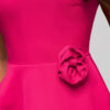 Larica naiste maani ulatuv peplum-detailiga maksikleit - Thumbnail Image 10