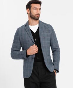 Meeste ruuduline pintsak Ombre Clothing