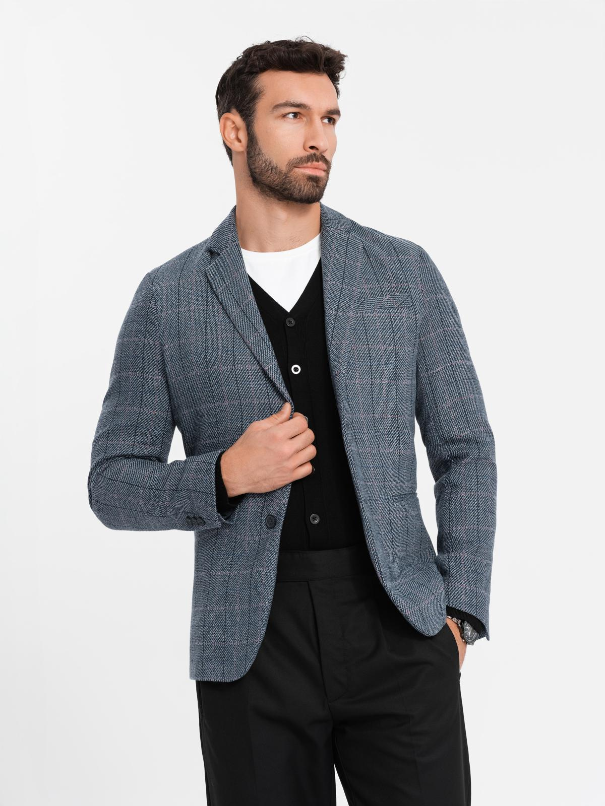 Meeste ruuduline pintsak Ombre Clothing - Image 1