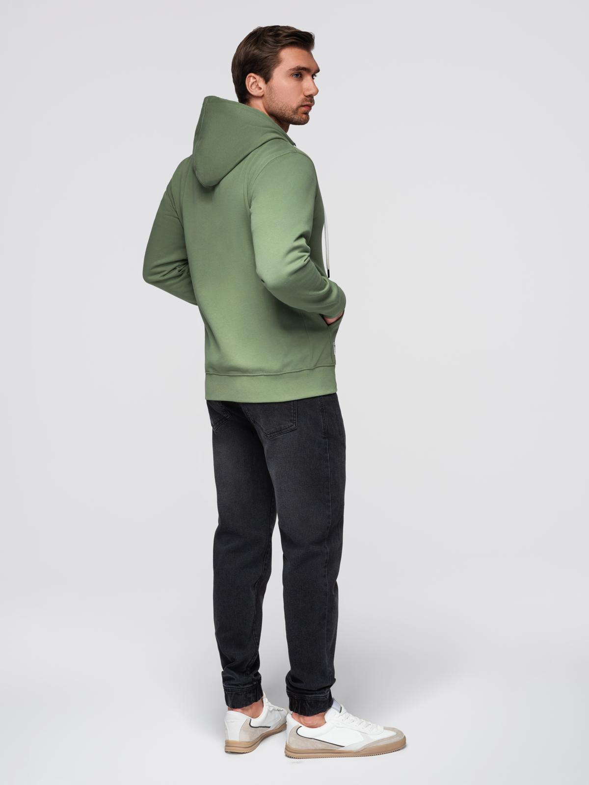 Ombre Clothing meeste lukuga kapuutsiga dressipluus - Image 21