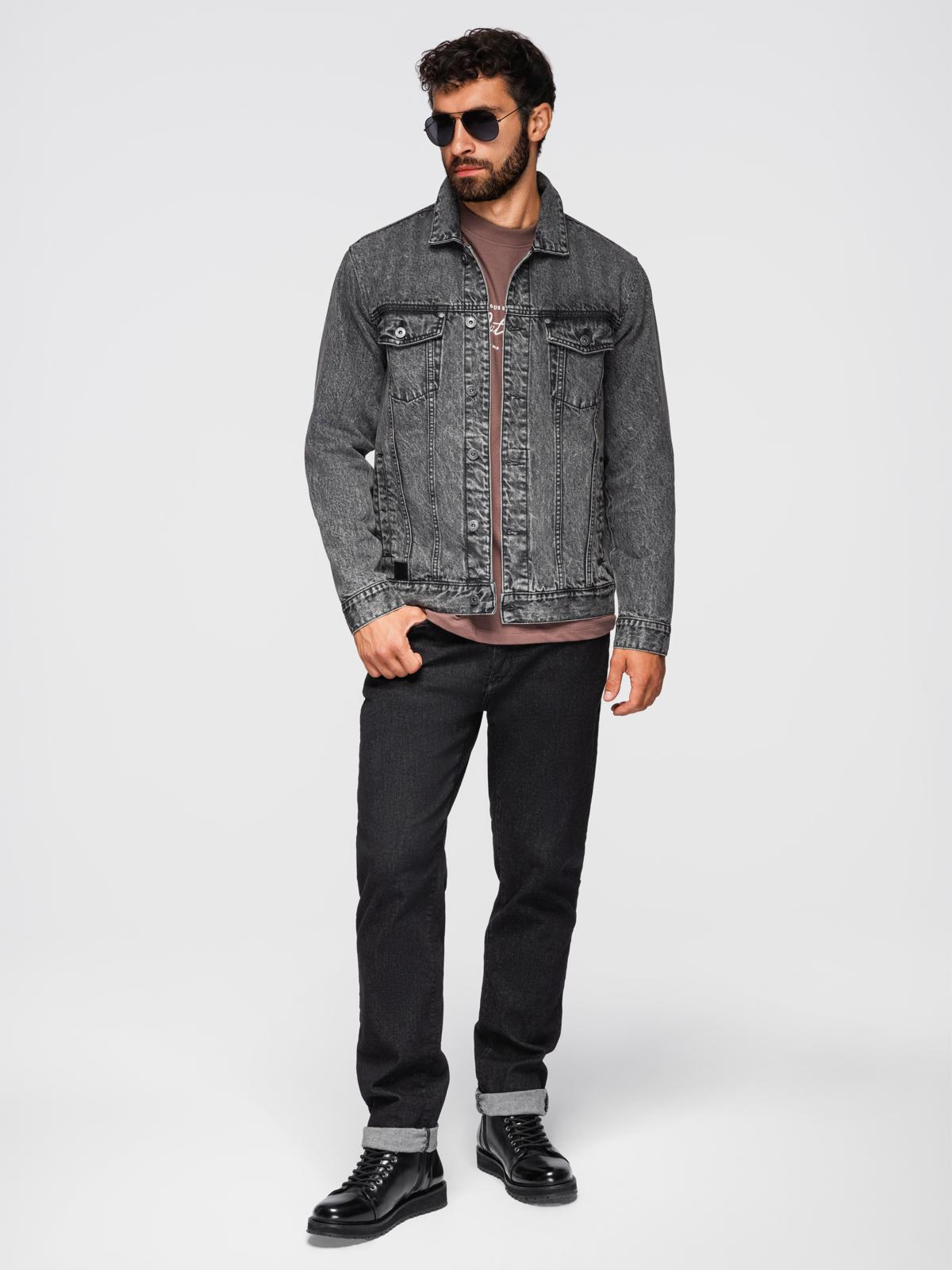 Meeste vabaaja teksajakk Ombre Clothing - Image 24