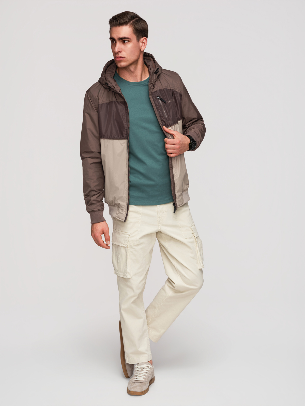 Ombre Clothing meeste kapuutsiga üleminekujope - Image 29