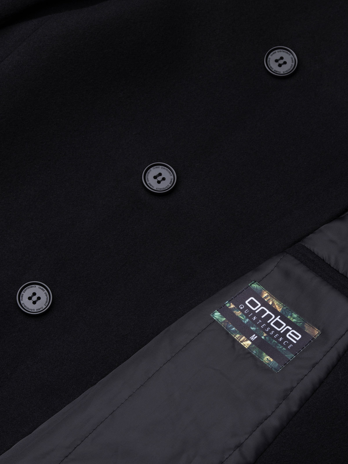 Ombre Clothing meeste poolpikk mantel - Image 8