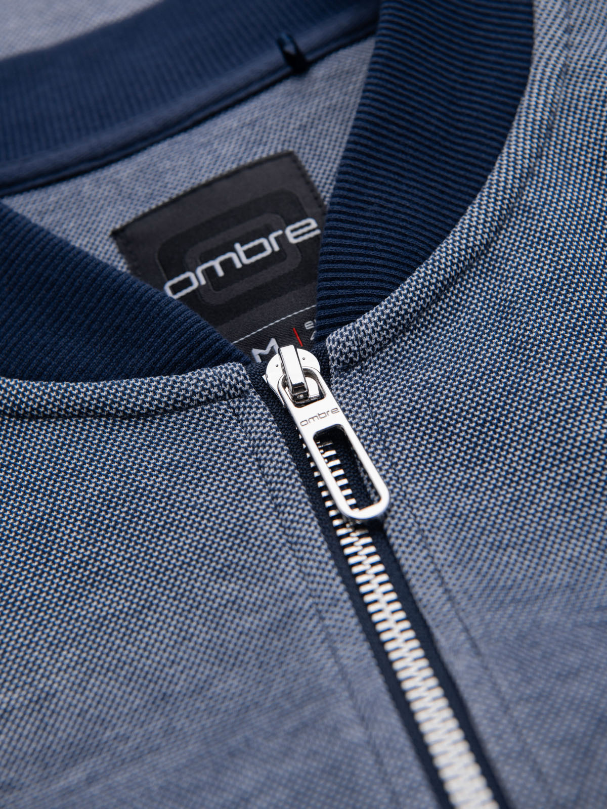 Meeste tõmblukuga dressipluus Ombre Clothing - Image 16