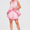Ombre Clothing naiste lühikesed püksid volangiga - Thumbnail Image 7