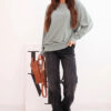 Kesi naiste puuvillane oversized dressipluus - Thumbnail Image 108