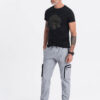 Meeste cargo-stiilis dressipüksid Ombre Clothing - Thumbnail Image 87