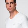 Meeste V-kaelusega T-särk Ombre Clothing - Thumbnail Image 2